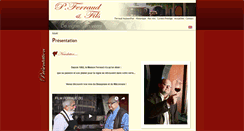 Desktop Screenshot of ferraud.com